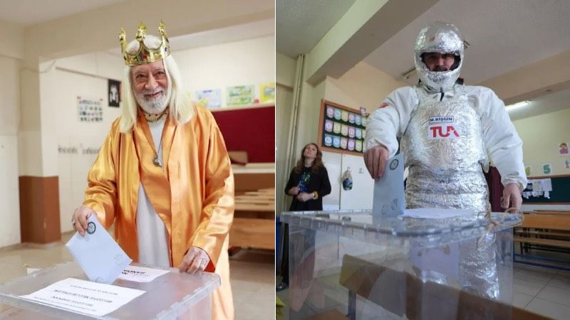 Kral da var astronot da: Sandık başından ilginç kareler - Sayfa 1