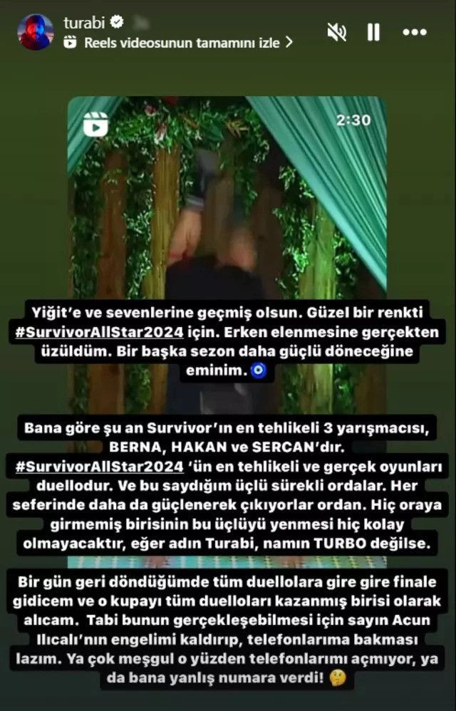 Survivor Turabi, Acun Ilıcalı'ya meydan okudu! "Engelimi kaldır" - Sayfa 6