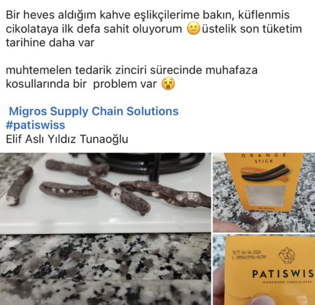 Küflü çikolata paylaşımı CEO'yu çılgına çevirdi! Müşteriye skandal tehdit - Sayfa 2