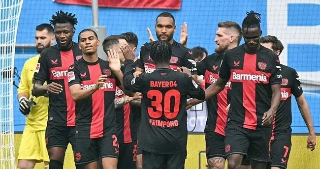 Bayer Leverkusen, Bundesliga tarihine geçti - Sayfa 5