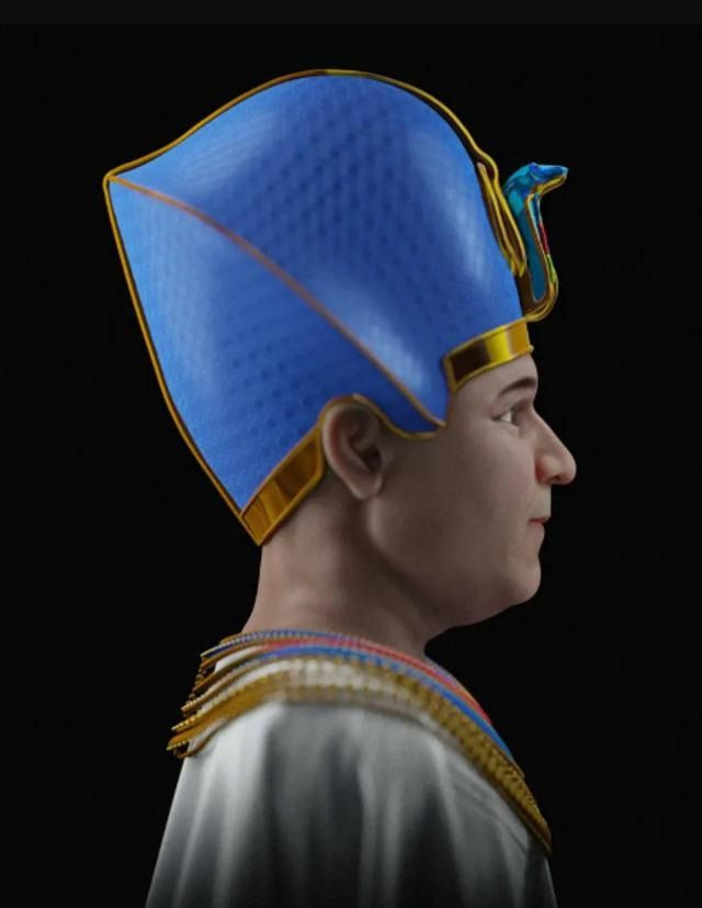 Bilim insanları, Tutankhamun'un büyükbabası III. Amenhotep'in çehresini yeniden oluşturdu - Sayfa 3