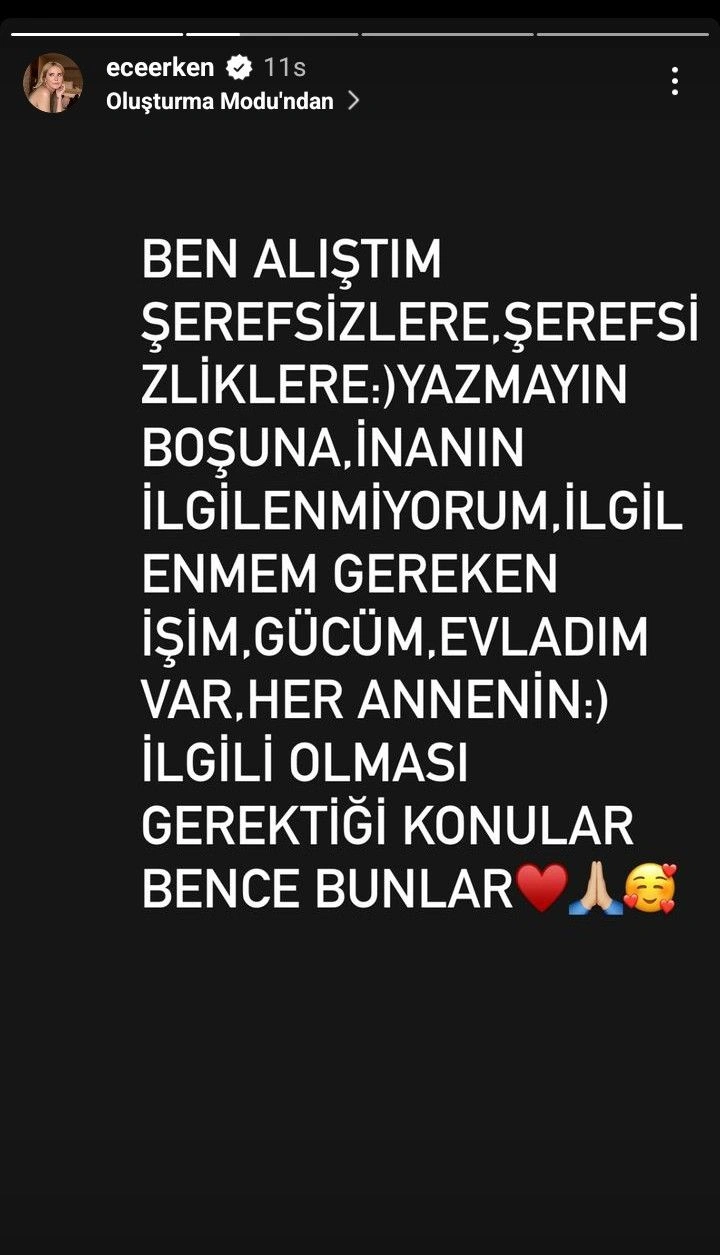 Yakın arkadaşı paylaştı, Ece Erken patladı: 'Ben alıştım şerefsizlere, şerefsizliklere' - Sayfa 6