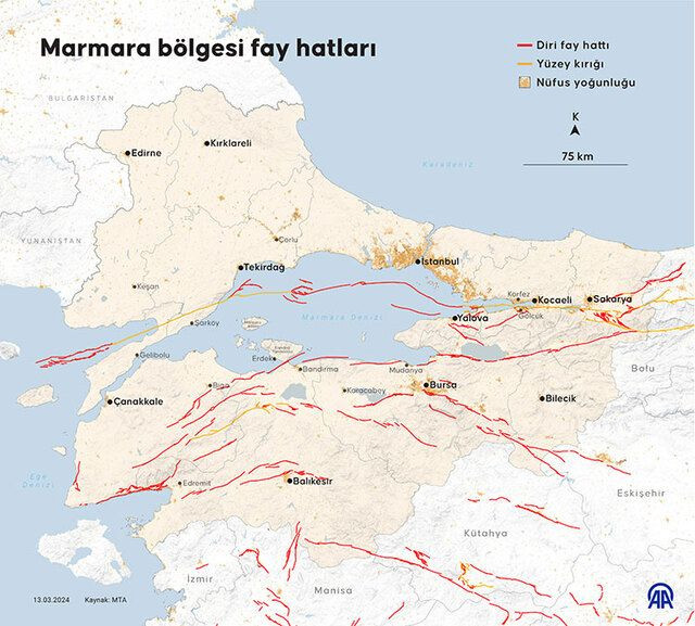 Türkiye'nın diri fay hattı haritası güncellendi: İşte deprem riski taşıyan bölgeler ve iller - Sayfa 5