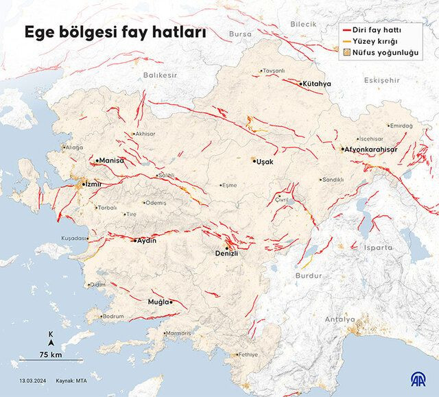 Türkiye'nın diri fay hattı haritası güncellendi: İşte deprem riski taşıyan bölgeler ve iller - Sayfa 6