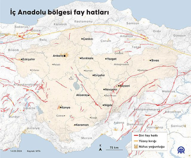 Türkiye'nın diri fay hattı haritası güncellendi: İşte deprem riski taşıyan bölgeler ve iller - Sayfa 8