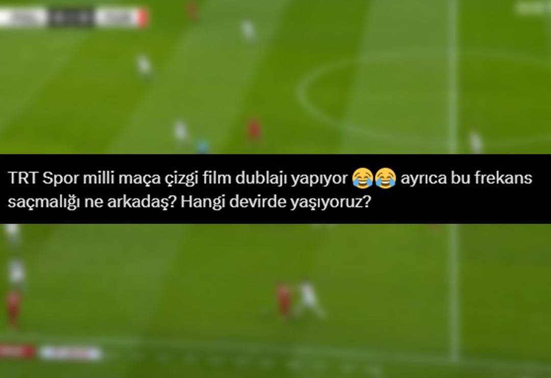 Milli maçta 'çizgi film' şoku! İzleyenler şaştı - Sayfa 11