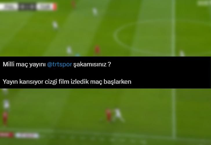 Milli maçta 'çizgi film' şoku! İzleyenler şaştı - Sayfa 5