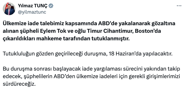 Eylem Tok ve oğlu ABD’de nasıl yakalandı? Harekete geçiren ihbar: Gözaltına alınmasalardı… - Sayfa 9