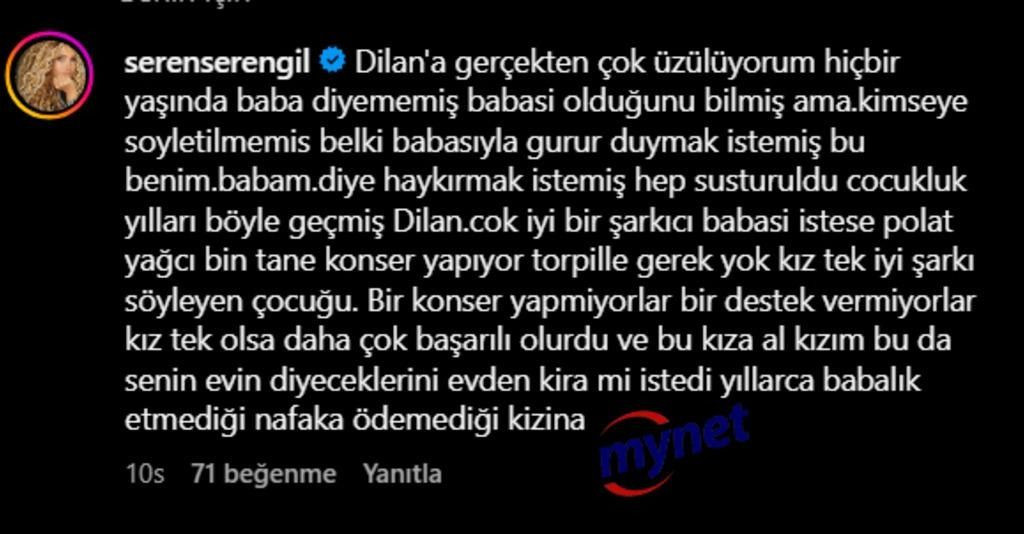 Dilan Çıtak-İbrahim Tatlıses gerilimine Seren Serengil'den olay yorum! "Babalık etmediği kızına..." - Sayfa 10