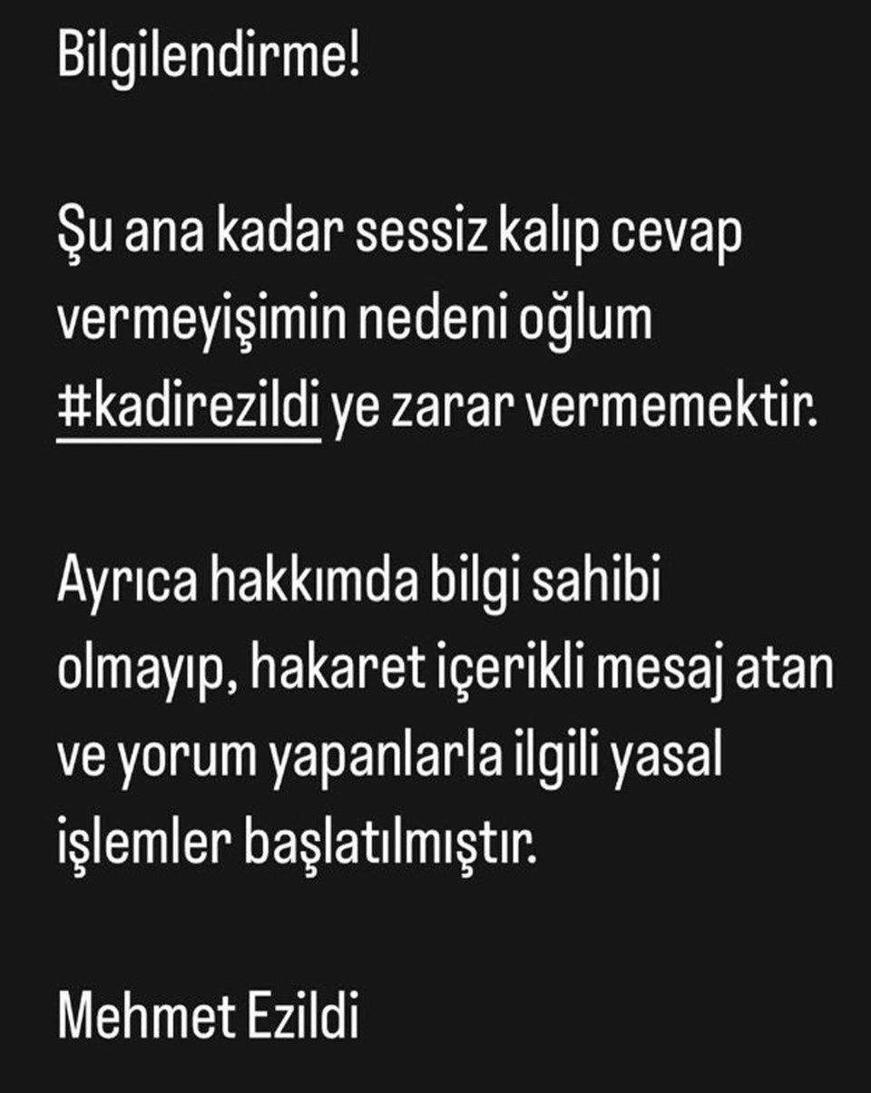 Kadir Ezildi'nin babası Mehmet Ezildi yıllar sonra sessizliğini bozdu! O yorumlara isyan etti… - Sayfa 5