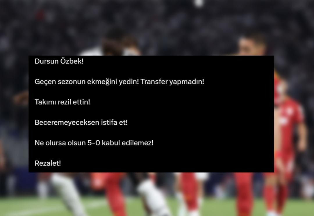 Galatasaray 84 yıl sonra Beşiktaş'a 5 farklı mağlup oldu! Taraftar isyan etti: İstifa etmezseniz... - Sayfa 6