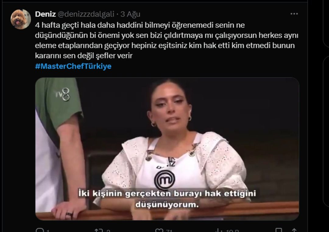 Masterchef ilk günden karıştı! Rizeli Mehmet'e sözleri sonrası Deniz'e tepki yağdı: "Haddini bilmez" - Sayfa 16