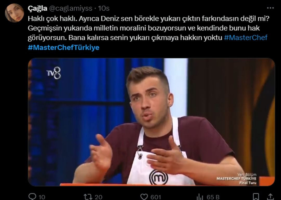 Masterchef ilk günden karıştı! Rizeli Mehmet'e sözleri sonrası Deniz'e tepki yağdı: "Haddini bilmez" - Sayfa 15