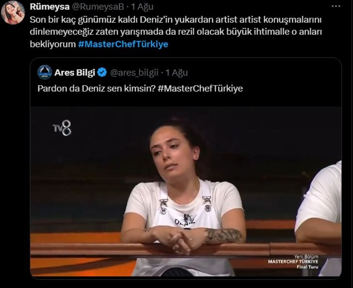 Masterchef ilk günden karıştı! Rizeli Mehmet'e sözleri sonrası Deniz'e tepki yağdı: "Haddini bilmez" - Sayfa 10