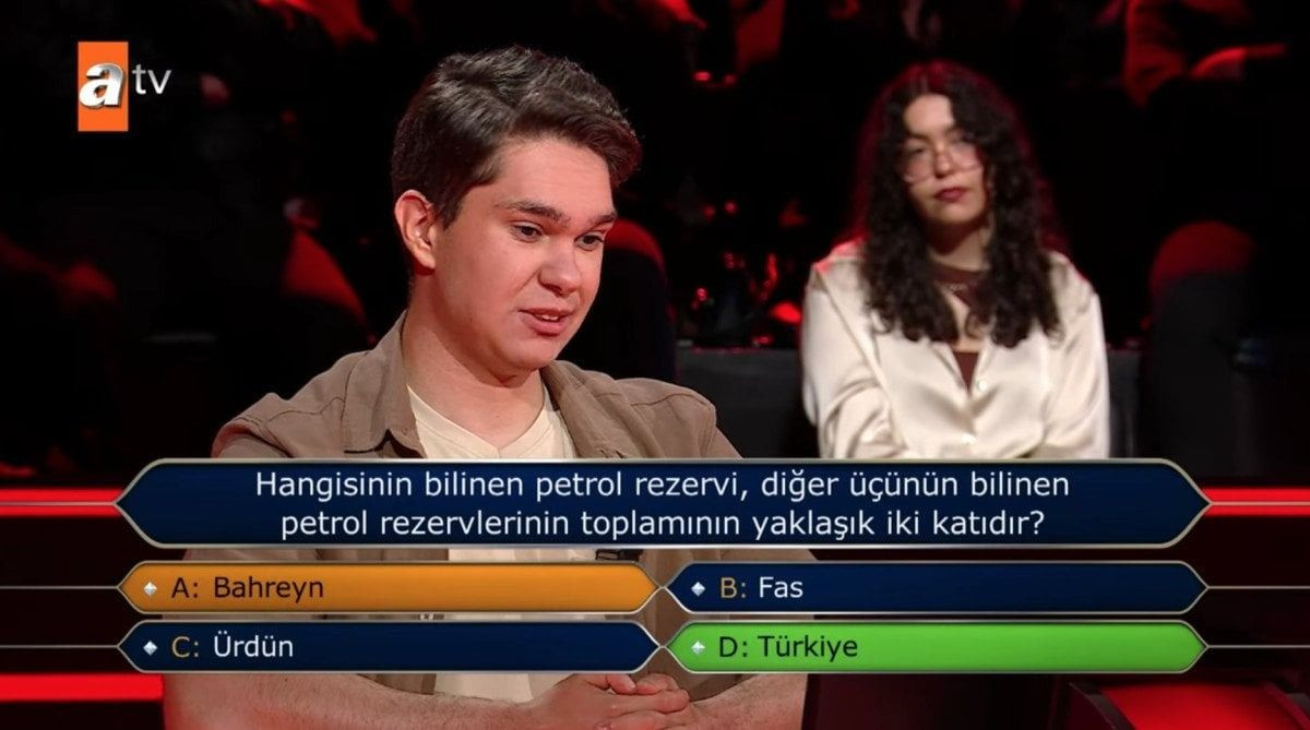 Kim Milyoner Olmak İster'e damga vuran soru! Türkiye detayı çok konuşulacak... - Sayfa 6