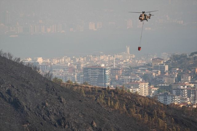 İzmir alev alev! Yangın yerleşim yerlerine kadar ulaştı! - Sayfa 6