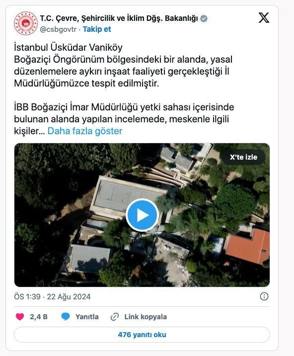 Vaniköy'deki 'kaçak villa' ile ilgili sürpriz detay! Adnan Oktar'ın izi çıktı - Sayfa 16