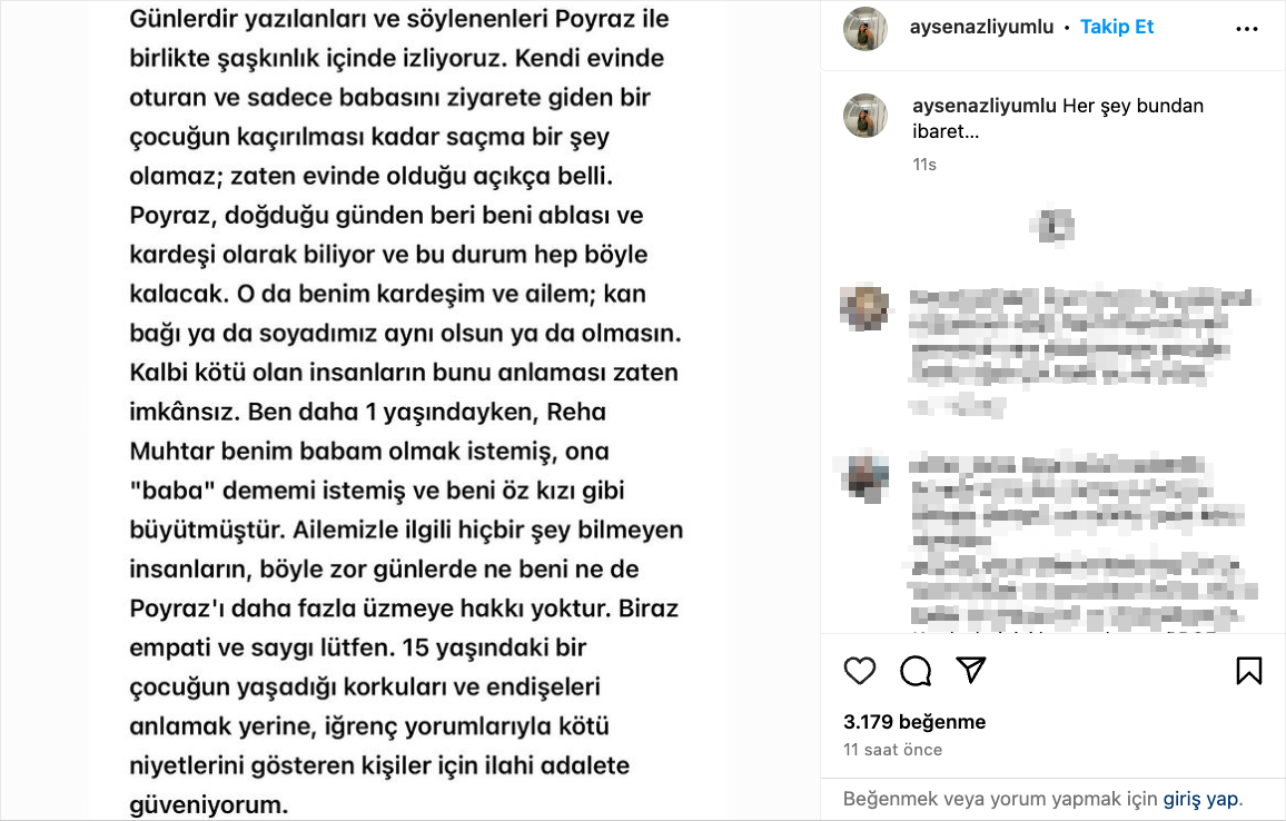 Nilüfer’in kızı Ayşe Nazlı Yumlu ‘kaçırma’ sessizliğini bozdu! ‘Anlayamazlar’ diyerek isyan etti… - Sayfa 13