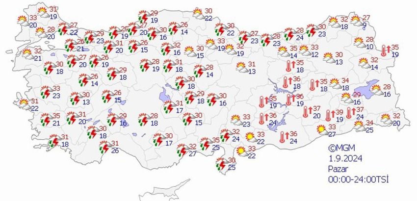 Bir sıcak, bir yağmur... Meteoroloji uyardı! Dengesiz hava ne kadar sürecek? - Sayfa 4