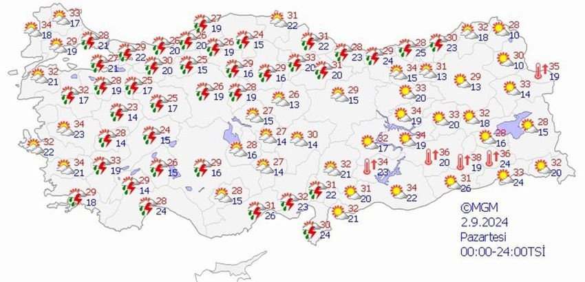 Bir sıcak, bir yağmur... Meteoroloji uyardı! Dengesiz hava ne kadar sürecek? - Sayfa 5