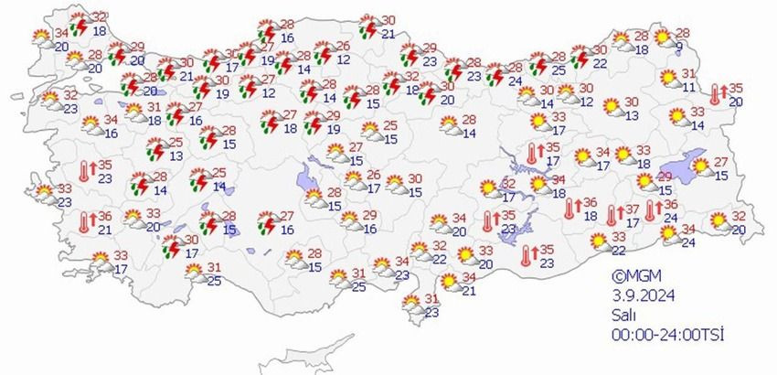 Bir sıcak, bir yağmur... Meteoroloji uyardı! Dengesiz hava ne kadar sürecek? - Sayfa 6