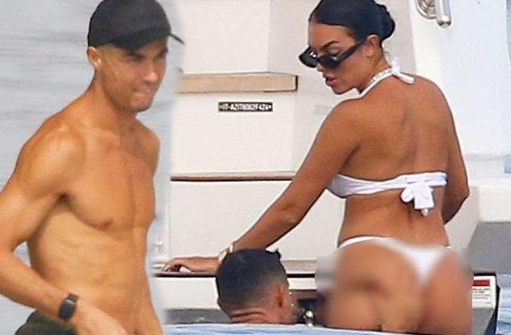 Ronaldo sevgilisi Georgina Rodriguez'in o haline dayanamadı! Tekne tatilinde keyif - Sayfa 1