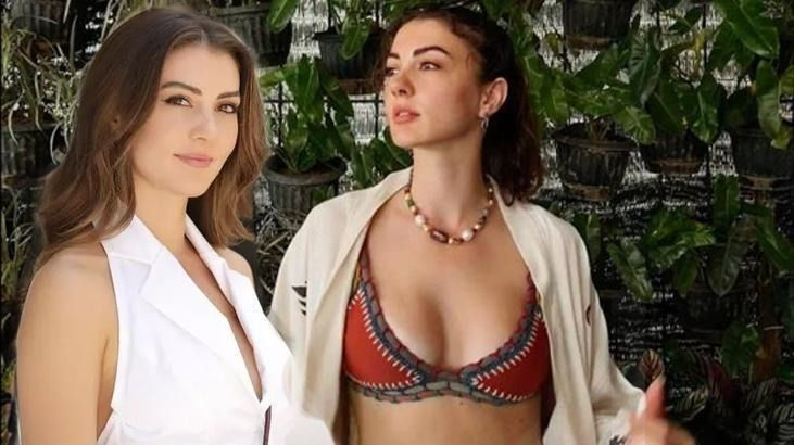 Burcu Özberk Mykonos tatilinden paylaştı! Parıltılı bikini-şort kombini mest etti - Sayfa 1