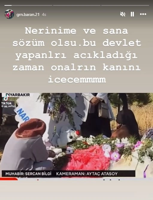 Narin’in abisi Baran Güran'dan yeni açıklamalar: Sözüm olsun onların kanını içeceğim - Sayfa 2