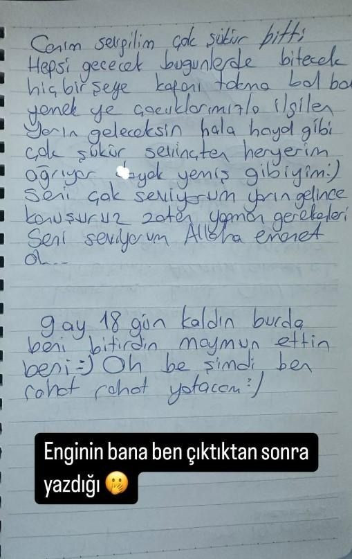 Dilan Polat, eşinin cezaevindeyken yazdığı mektubu paylaştı! İçindeki bir cümle hemen göze çarptı - Sayfa 8