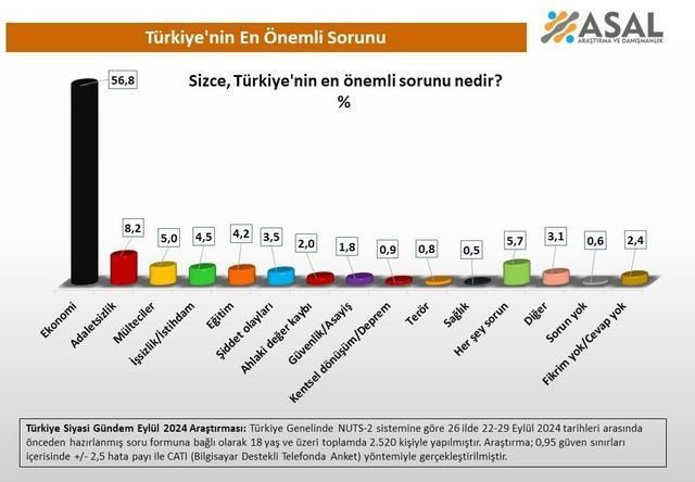 'Türkiye'nin en önemli sorunu nedir?' Ankette dikkat çeken sonuç! Açık farkla ilk sırada yer aldı - Sayfa 3