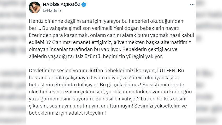 ‘Yenidoğan çetesi’ skandalına tepkiler büyüyor! Ünlü isimler ateş püskürdü! - Sayfa 2