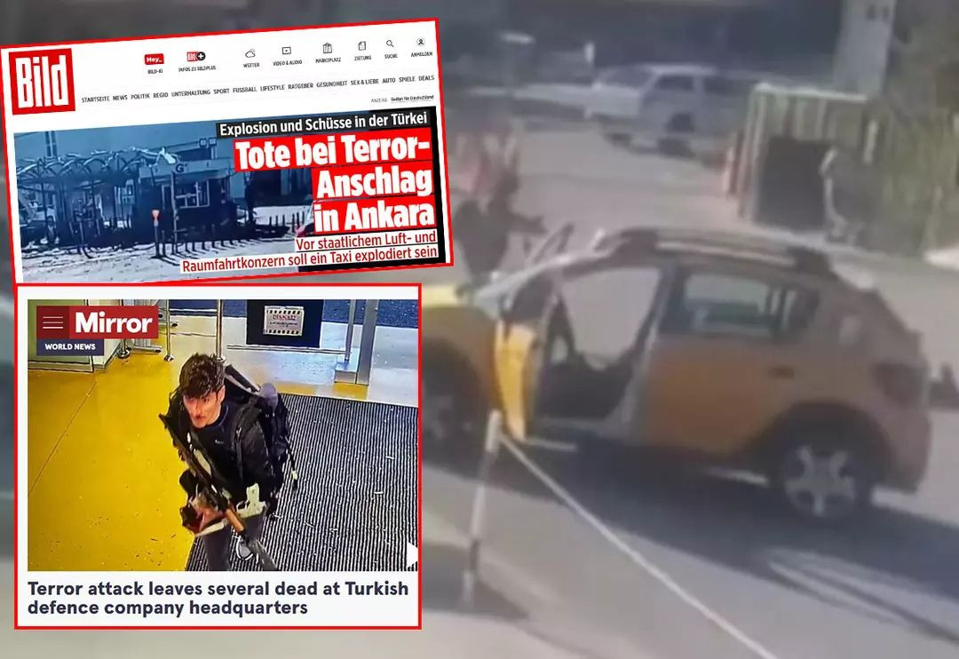 TUSAŞ terör saldırısı dünya basınına böyle yansıdı! Dikkat çeken ifadeler - Sayfa 1