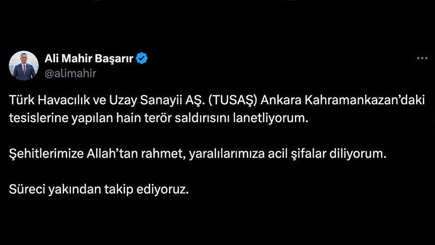 TUSAŞ'a terör saldırısına tepki yağdı! Siyasilerden ilk açıklamalar - Sayfa 3