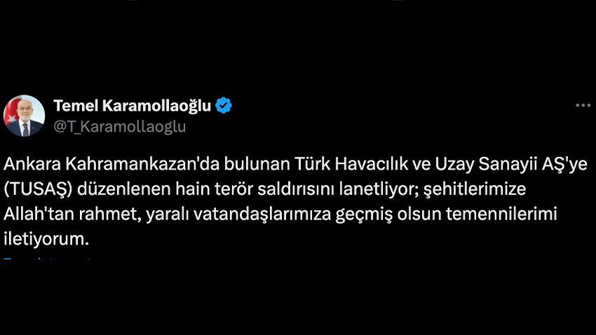 TUSAŞ'a terör saldırısına tepki yağdı! Siyasilerden ilk açıklamalar - Sayfa 5