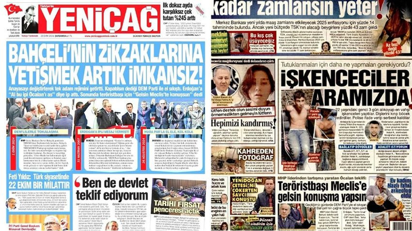 İktidar medyasında deprem! Bahçeli'nin Öcalan çağrısı manşetler nasıl yansıdı - Sayfa 6