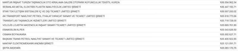 Ünlü iş adamları 'Vergi yüzsüzleri' listesinde! Flaş isim dikkat çekti - Sayfa 16