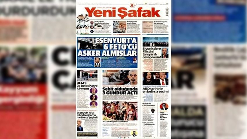 Kayyumlar gazete manşetlerini ikiye böldü! Milliyetçi Yeniçağ'dan dikkat çeken manşet... - Sayfa 9