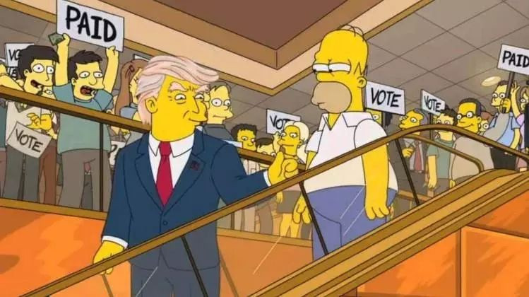 Trump'ın zaferi Simpsonlar'ı da şaşırttı! Bir ilk gerçekleşti - Sayfa 1