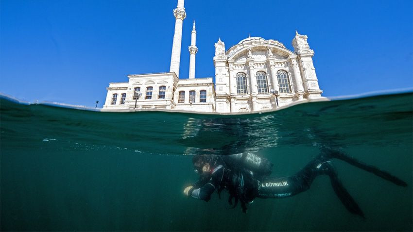 İstanbul Boğazı suların altından görüntülendi - Sayfa 8