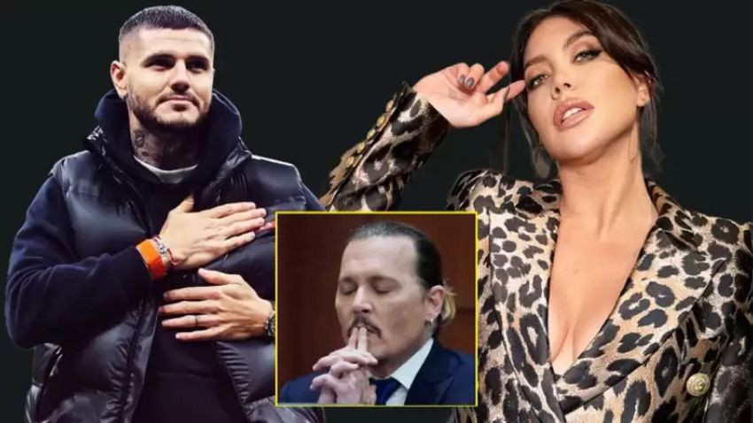 Mauro Icardi'den Wanda Nara'ya Johnny Depp'li yeni mesaj - Sayfa 1