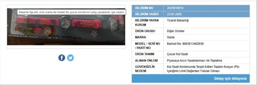 Bakanlık ifşa etti! Bu ürünlerin satışı yasaklandı! Ünlü marka da listede - Sayfa 2