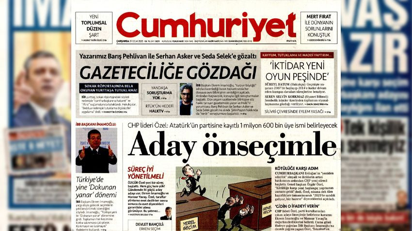 Gazetecilere "bilirkişi" gözaltıları gazete manşetlerinde! İktidara yakın medya görmedi... - Sayfa 6
