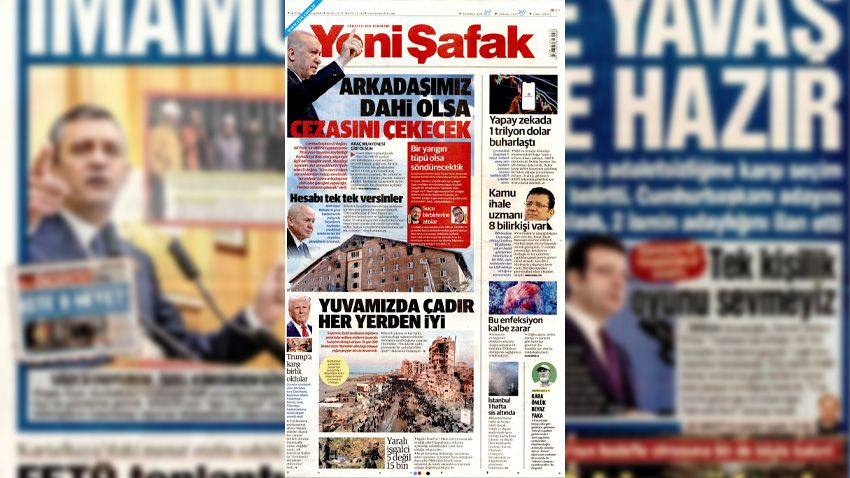 Gazetecilere "bilirkişi" gözaltıları gazete manşetlerinde! İktidara yakın medya görmedi... - Sayfa 9