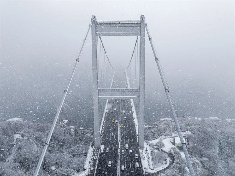 Meteoroloji'den İstanbul için peş peşe uyarı! Asıl kar fırtınası bu gece vuracak... - Sayfa 1