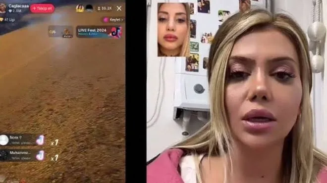 TikTok fenomeni kadınların erkek kavgası: Canlı yayında o halde görünce çıldırdı! - Sayfa 3