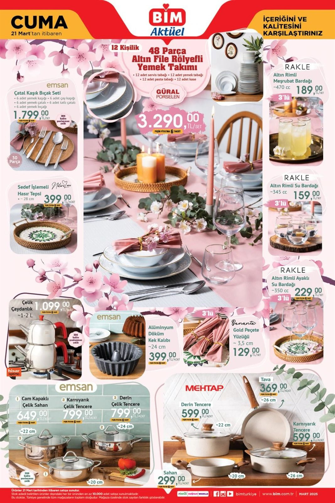 21 MART BİM AKTÜEL İNDİRİMLİ FIRSAT ÜRÜNLERİ RAFLARDA! - Sayfa 3