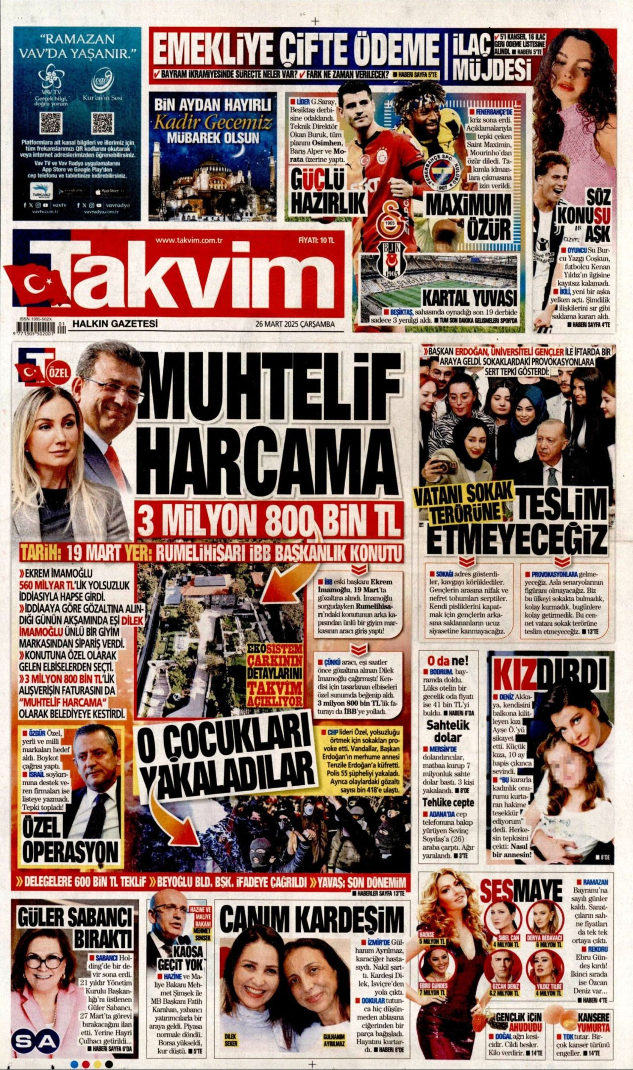 Gazeteler Saraçhane’deki son buluşmayı nasıl gördü? İşte günün manşetleri… - Sayfa 10