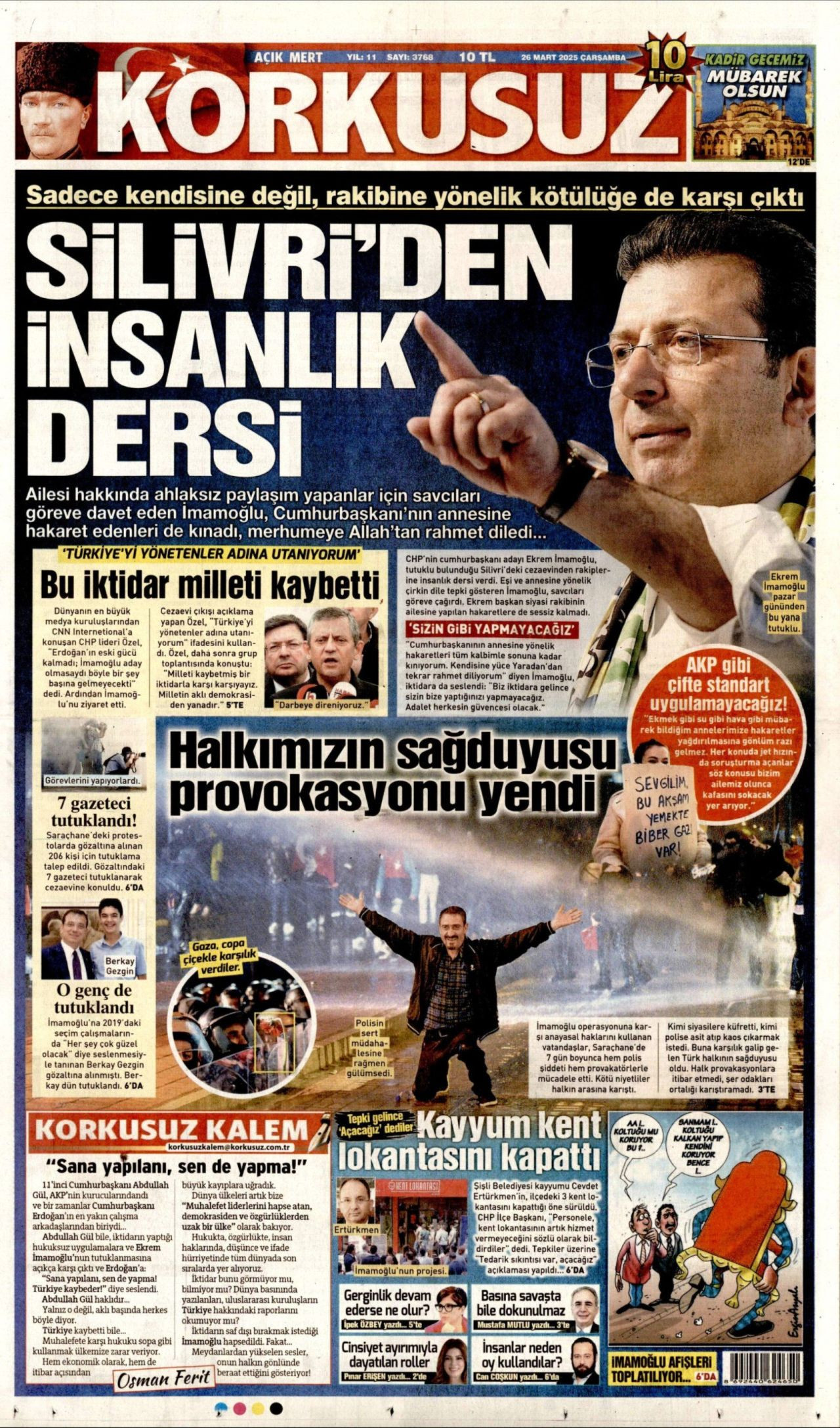 Gazeteler Saraçhane’deki son buluşmayı nasıl gördü? İşte günün manşetleri… - Sayfa 20
