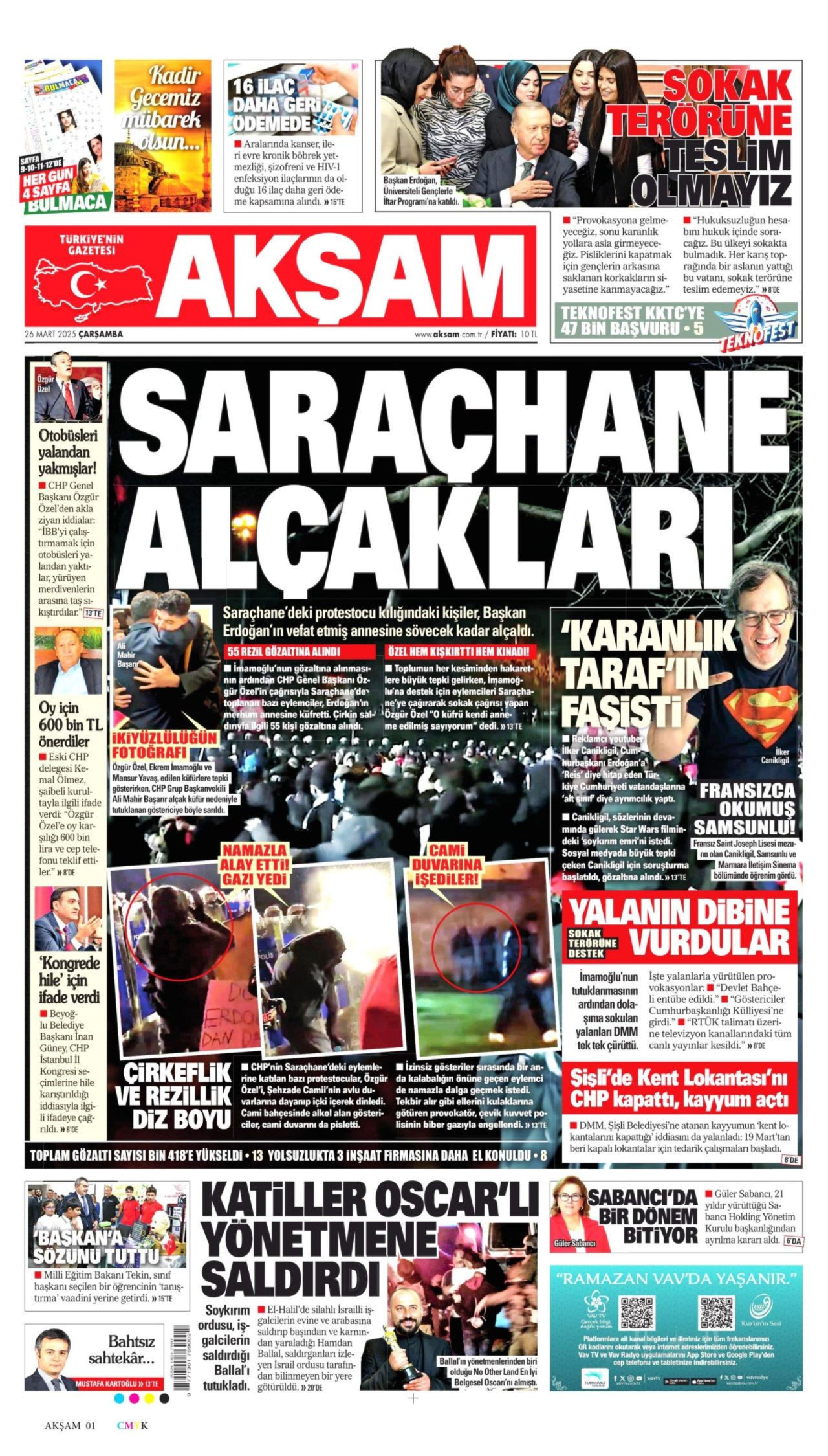 Gazeteler Saraçhane’deki son buluşmayı nasıl gördü? İşte günün manşetleri… - Sayfa 14