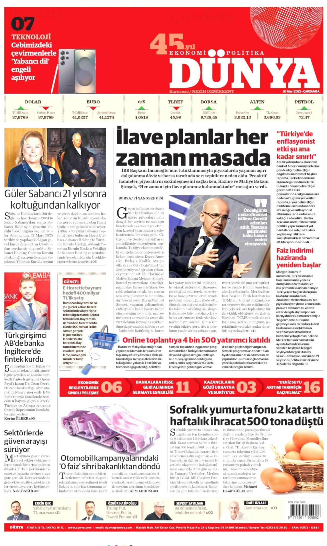 Gazeteler Saraçhane’deki son buluşmayı nasıl gördü? İşte günün manşetleri… - Sayfa 22